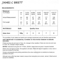 Knitting Pattern - James C Brett JB225 - Aran - Waistcoat